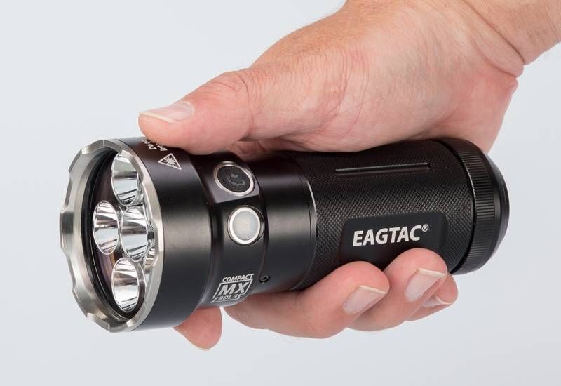 Мощный фонарь EagTec MX30L3-CR